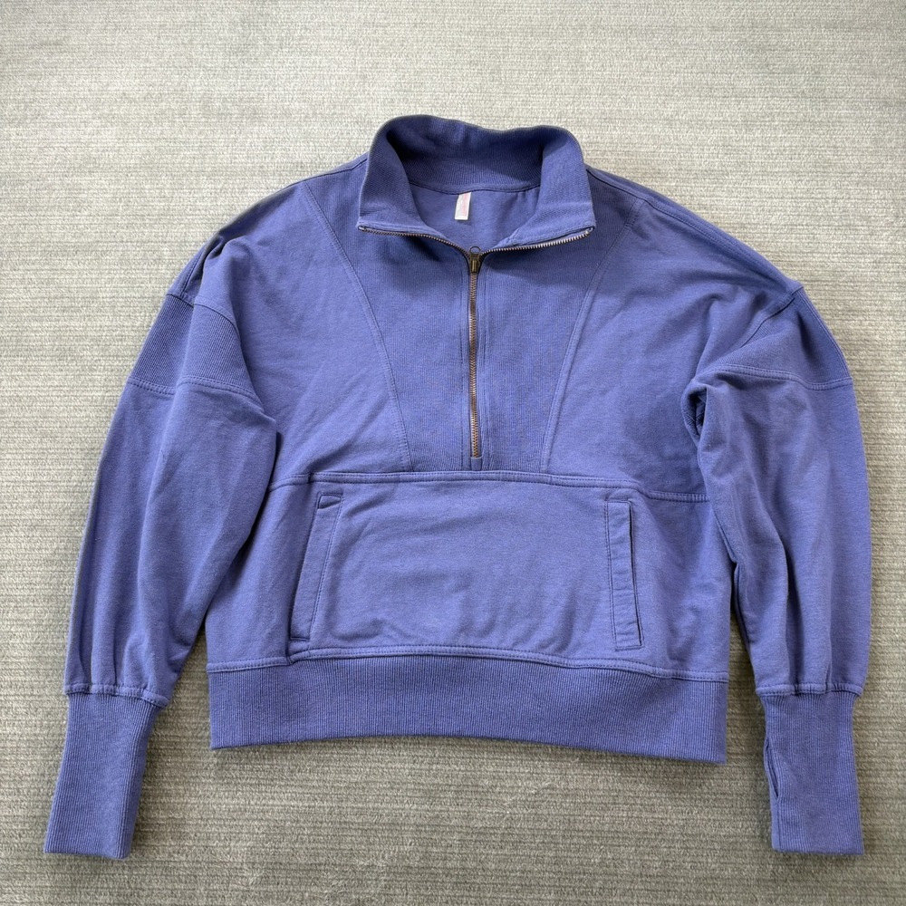 Free People FP Movement Adeline 1/4 Zip Pullover Women's‎ XS Athleisure Lounge
